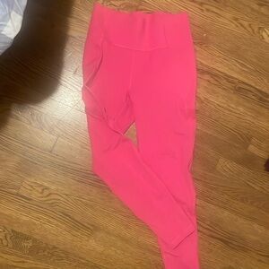 Gap fit bright pink leggings